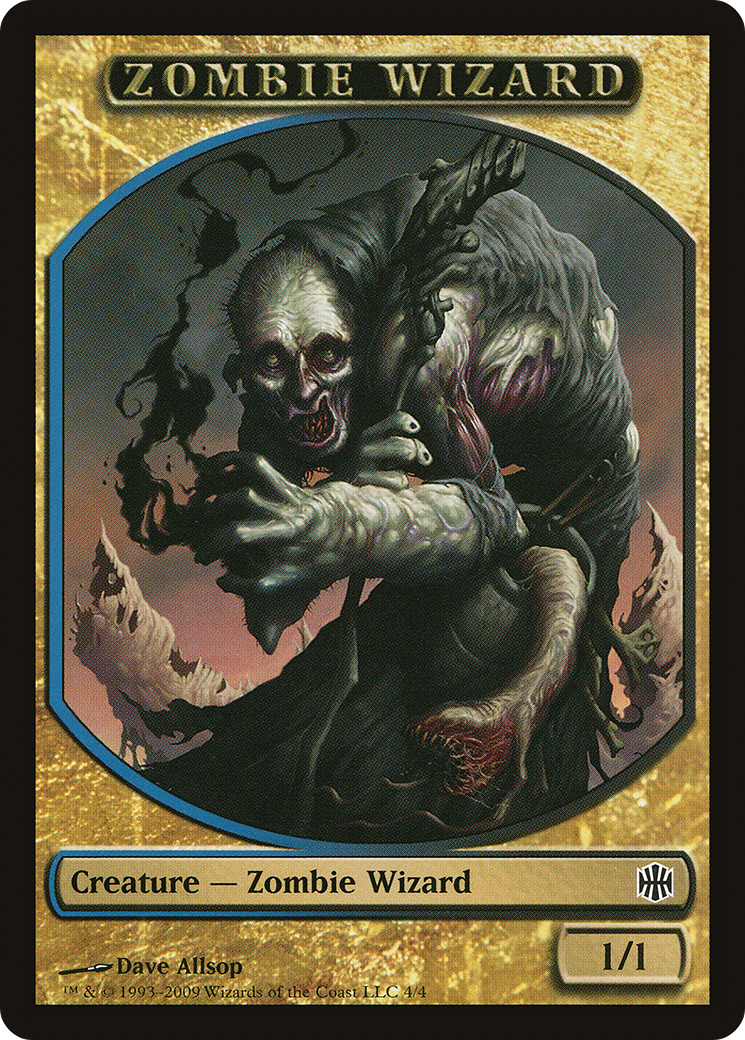 Zombie Wizard Token (ARB-004) - Alara Reborn Tokens