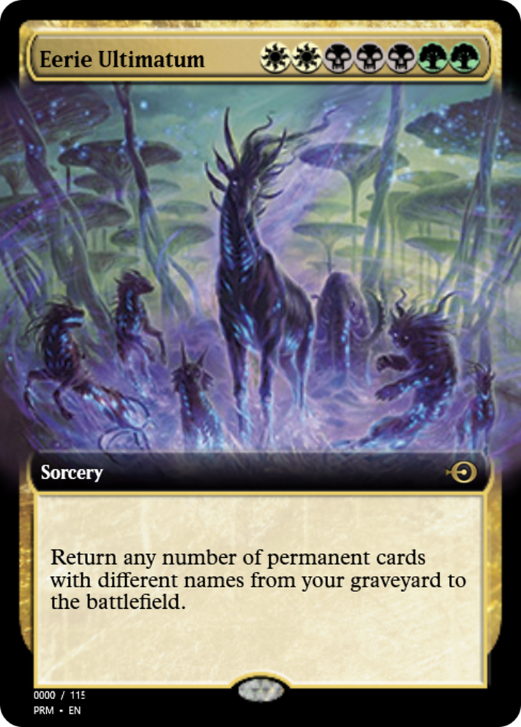 Eerie Ultimatum (PRM-80895) - Magic Online Promos Foil