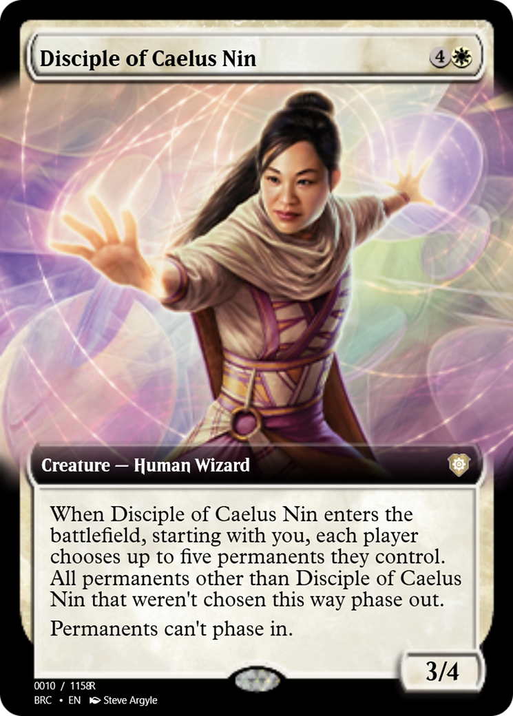 Disciple of Caelus Nin (PRM-105630) - Magic Online Promos