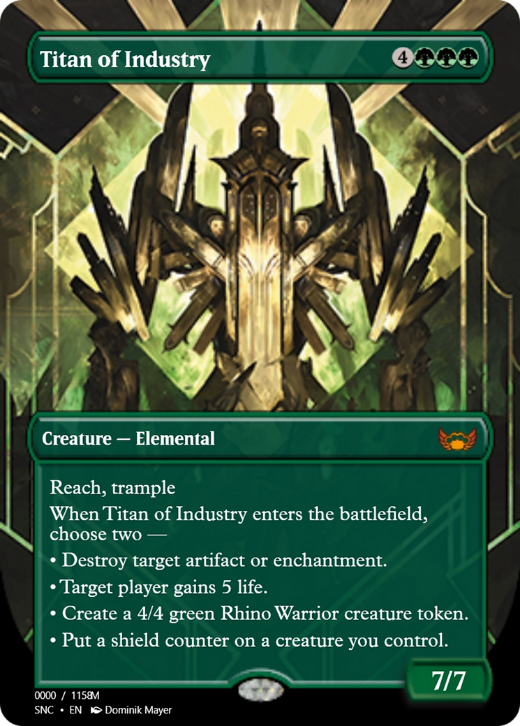 Titan of Industry (PRM-99707) - Magic Online Promos