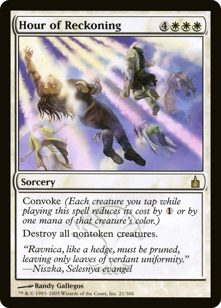 Hour of Reckoning (RAV-021) - Ravnica: City of Guilds