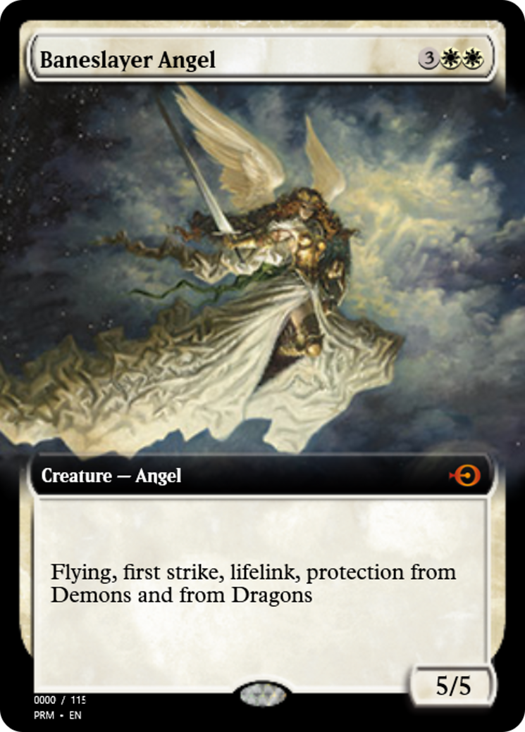Baneslayer Angel (PRM-82000) - Magic Online Promos Foil