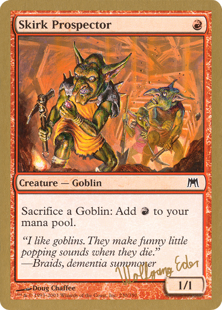Skirk Prospector (WCD-) - World Championship Decks 2003