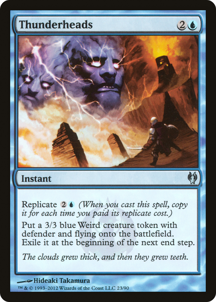 Thunderheads (DDJ-023) - Duel Decks: Izzet vs. Golgari