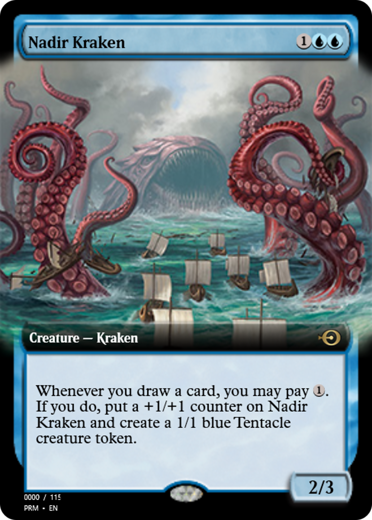 Nadir Kraken (PRM-79913) - Magic Online Promos