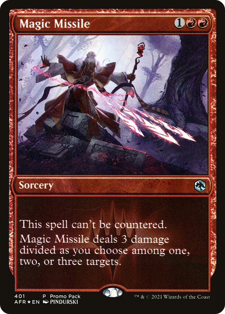 Magic Missile (PPAFR-401) - Adventures in the Forgotten Realms Foil