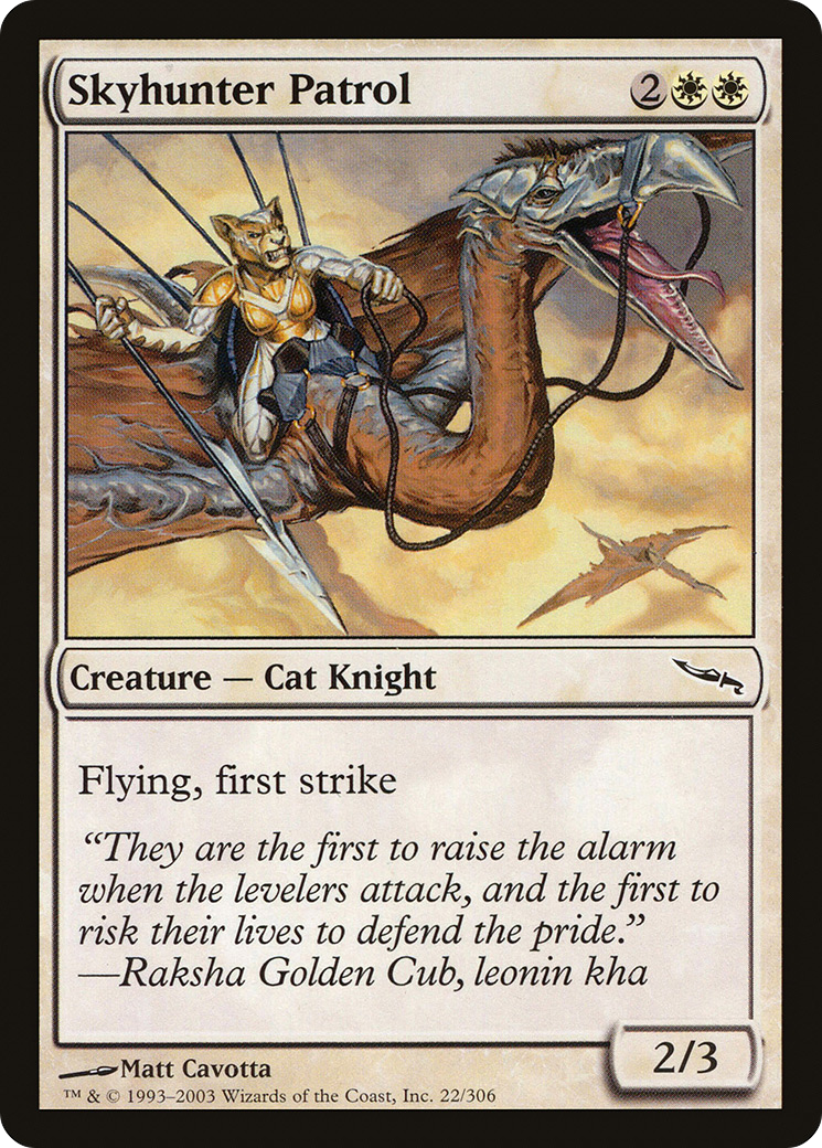 Skyhunter Patrol (MRD-022) - Mirrodin