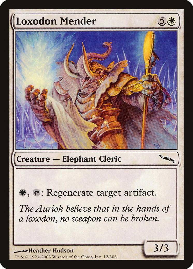 Loxodon Mender (MRD-012) - Mirrodin Foil