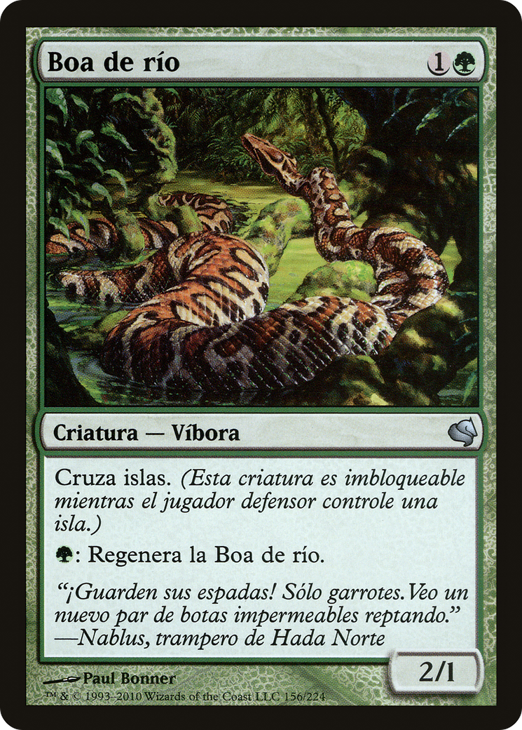 River Boa (Spanish) - "Boa de rio" (PS11-156) - Salvat 2011