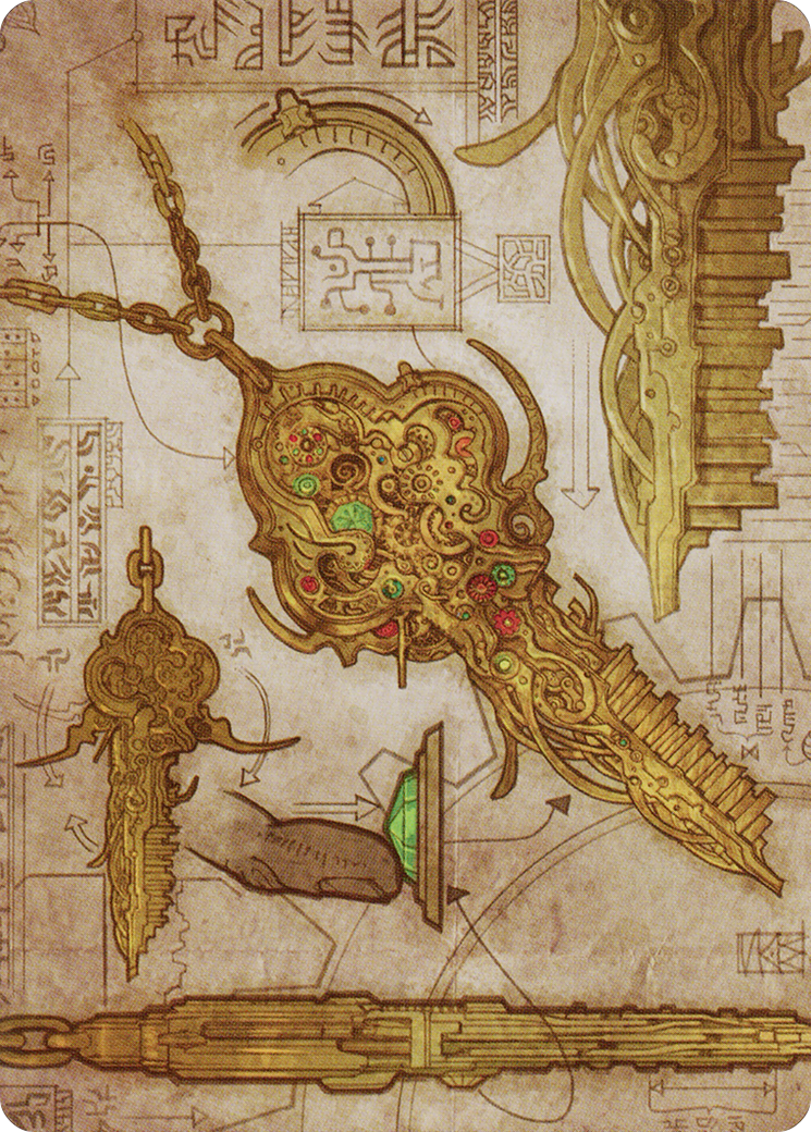 Key to the City // Key to the City (ABRO-065) - The Brothers' War Art Series (Borderless) Foil