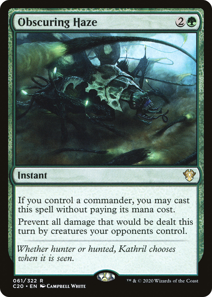 Obscuring Haze (C20-061) - Commander 2020