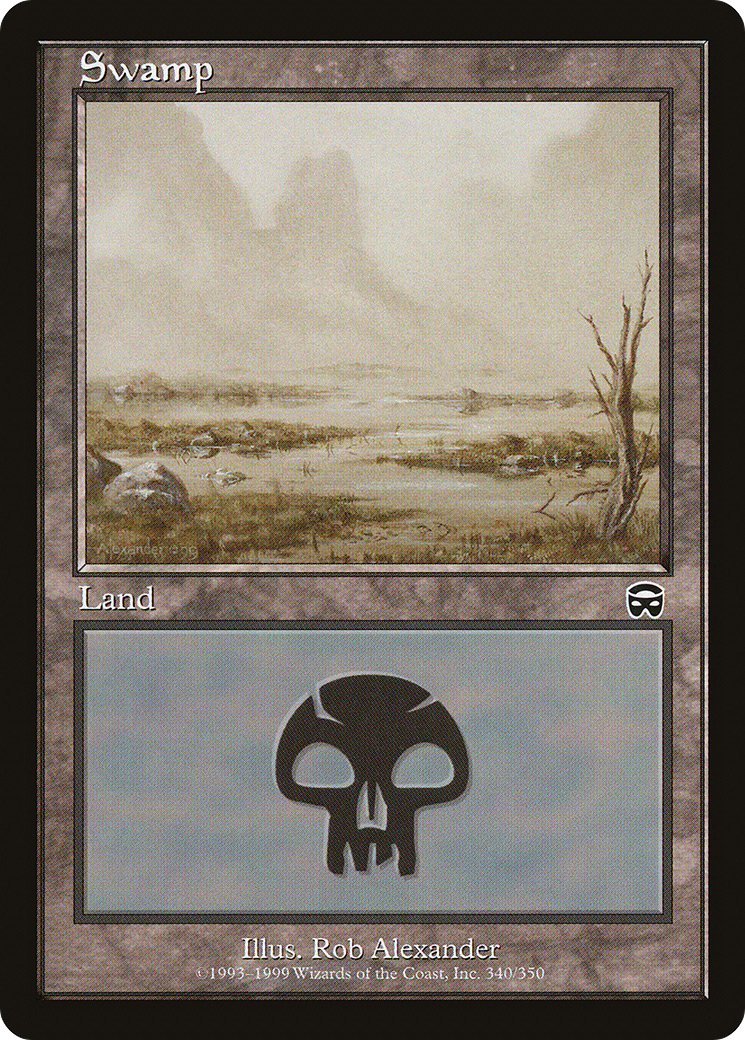 Swamp (340) (MMQ-340) - Mercadian Masques