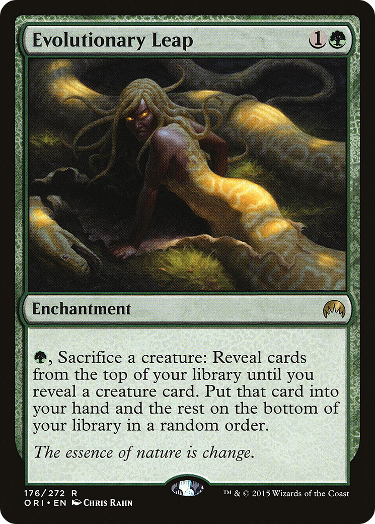 Evolutionary Leap (ORI-176) - Magic Origins Foil