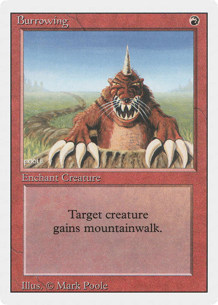 Burrowing (3ED-) - Revised Edition