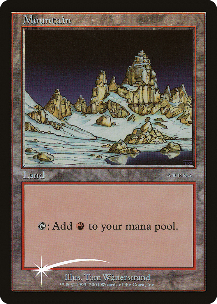 Mountain (2001) (ARENA-005) - Arena League 2001 Foil