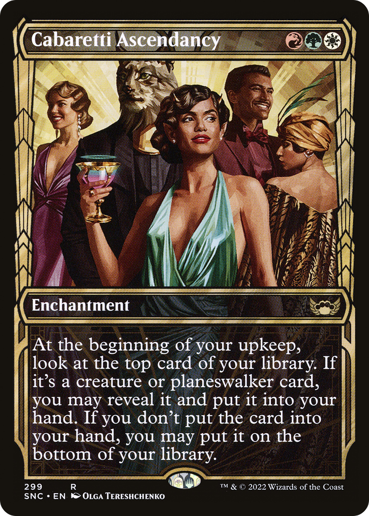 Cabaretti Ascendancy (Showcase) (SNC-299) - Streets of New Capenna: (Showcase)