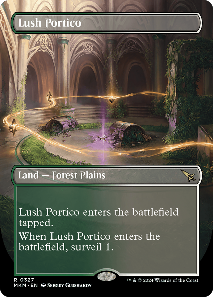 Lush Portico (Borderless) (MKM-327) - Murders at Karlov Manor (Borderless)
