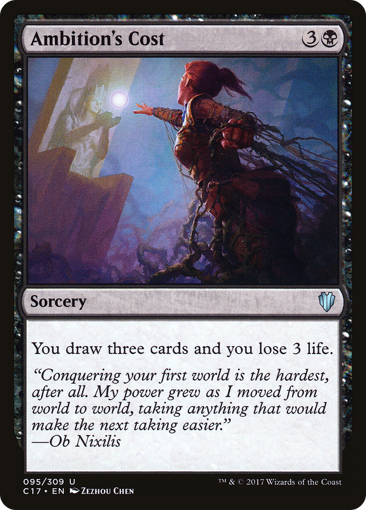 Ambition's Cost (C17-095) - Commander 2017