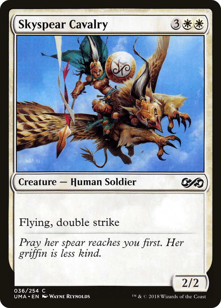 Skyspear Cavalry (UMA-036) - Ultimate Masters Foil