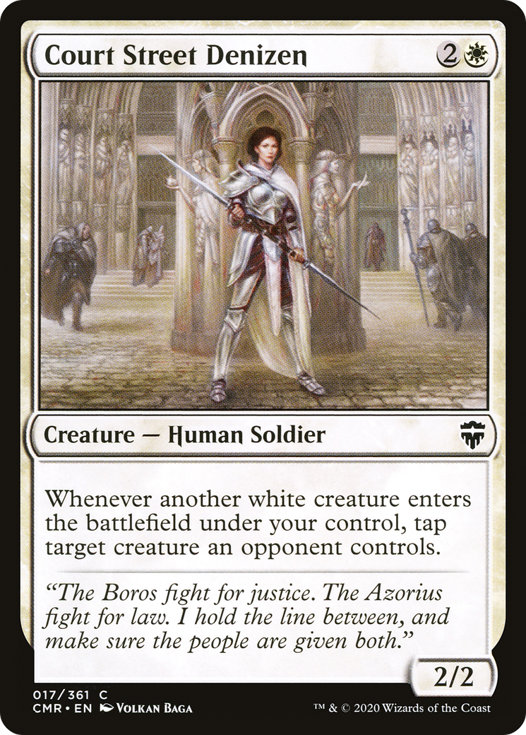 Court Street Denizen (CMR-017) - Commander Legends Foil