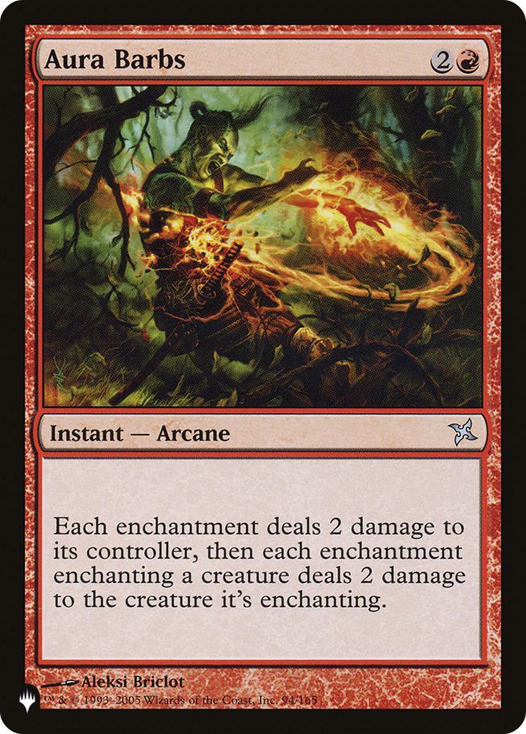 Aura Barbs (LIST-94/165) - The List