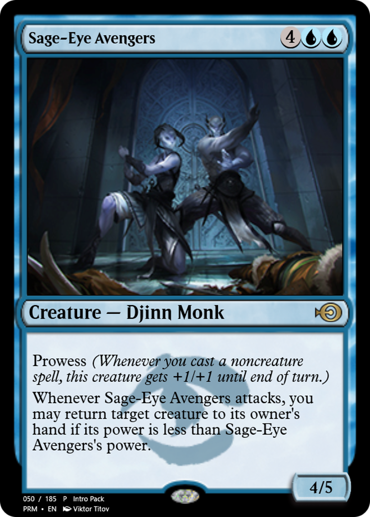 Sage-Eye Avengers (PRM-55709) - Magic Online Promos Foil