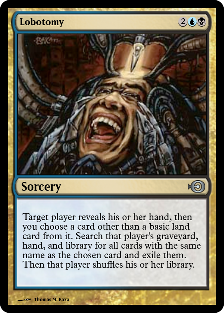 Lobotomy (PRM-32529) - Magic Online Promos Foil