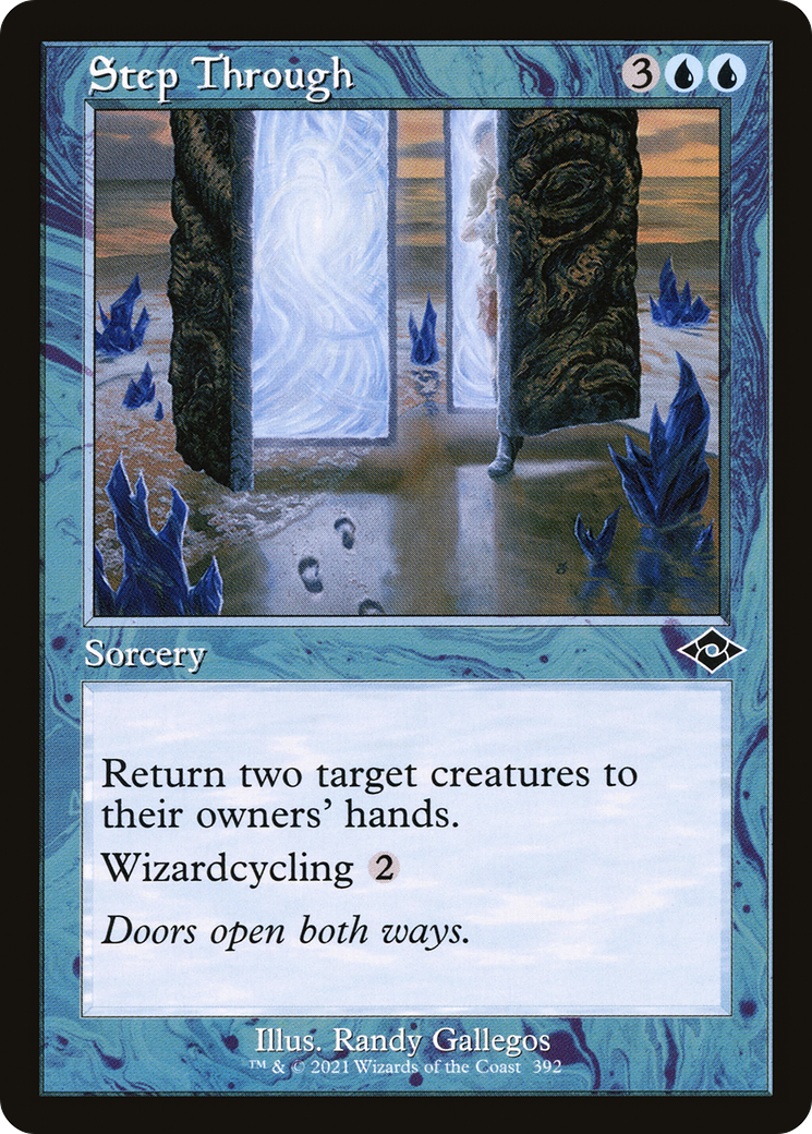 Step Through (Retro Frame) (MH2-392) - Modern Horizons 2 Foil