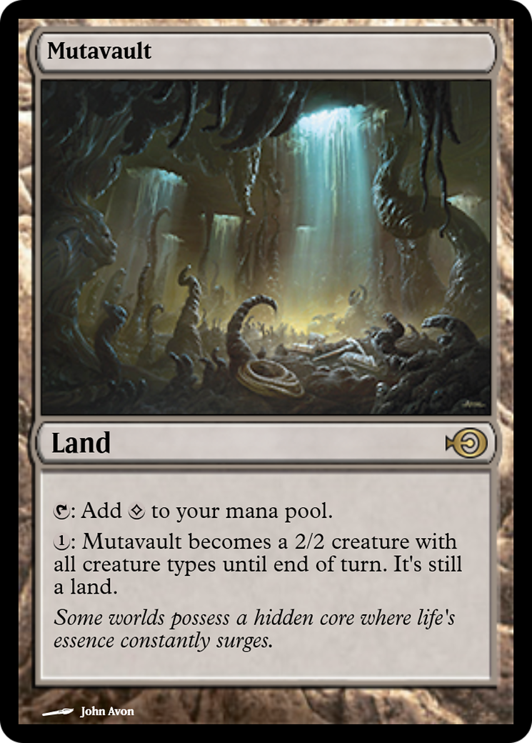 Mutavault (PRM-66888) - Magic Online Promos Foil