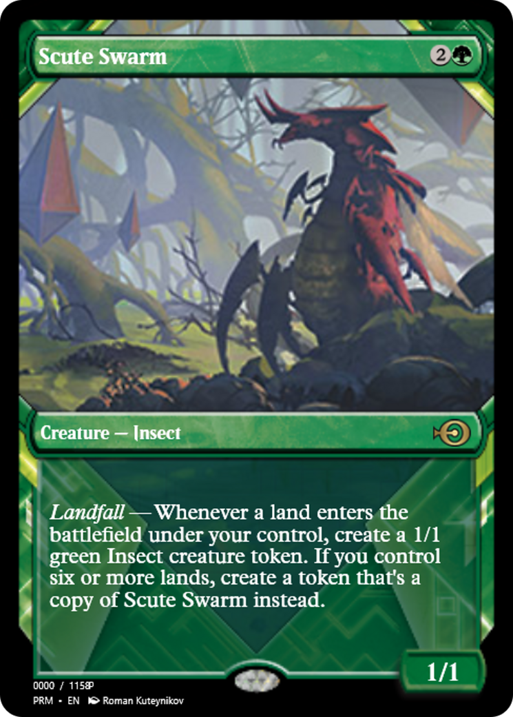 Scute Swarm (PRM-83718) - Magic Online Promos Foil