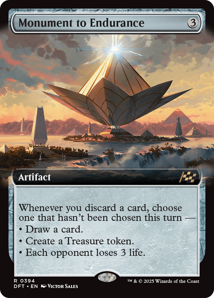 Monument to Endurance (DFT-394) - Aetherdrift: (Extended Art)