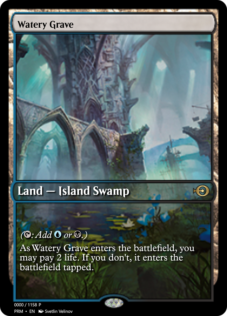 Watery Grave (PRM-72299) - Magic Online Promos Foil