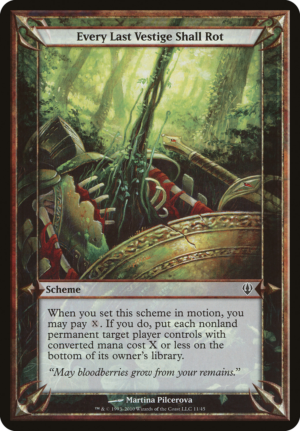 Every Last Vestige Shall Rot (Archenemy) (OVER-11★) - Archenemy Schemes