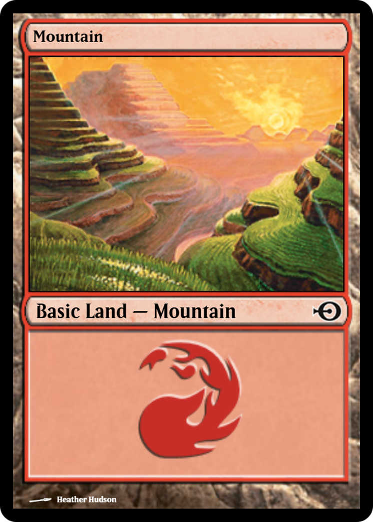 Mountain (PRM-243) - Magic Online Promos Foil