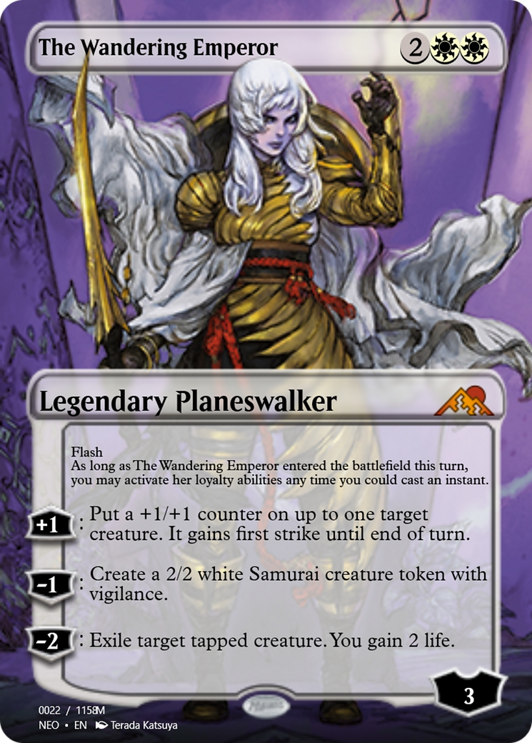 The Wandering Emperor (PRM-97907) - Magic Online Promos