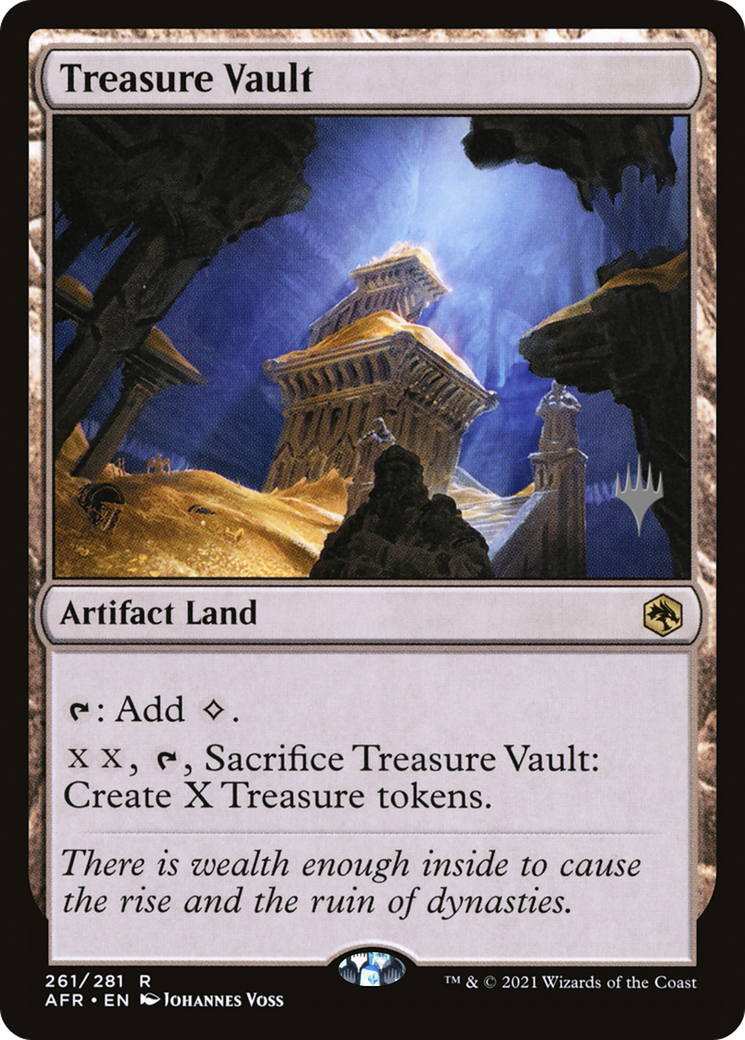 Treasure Vault (PPAFR-261) - Adventures in the Forgotten Realms Promos Foil