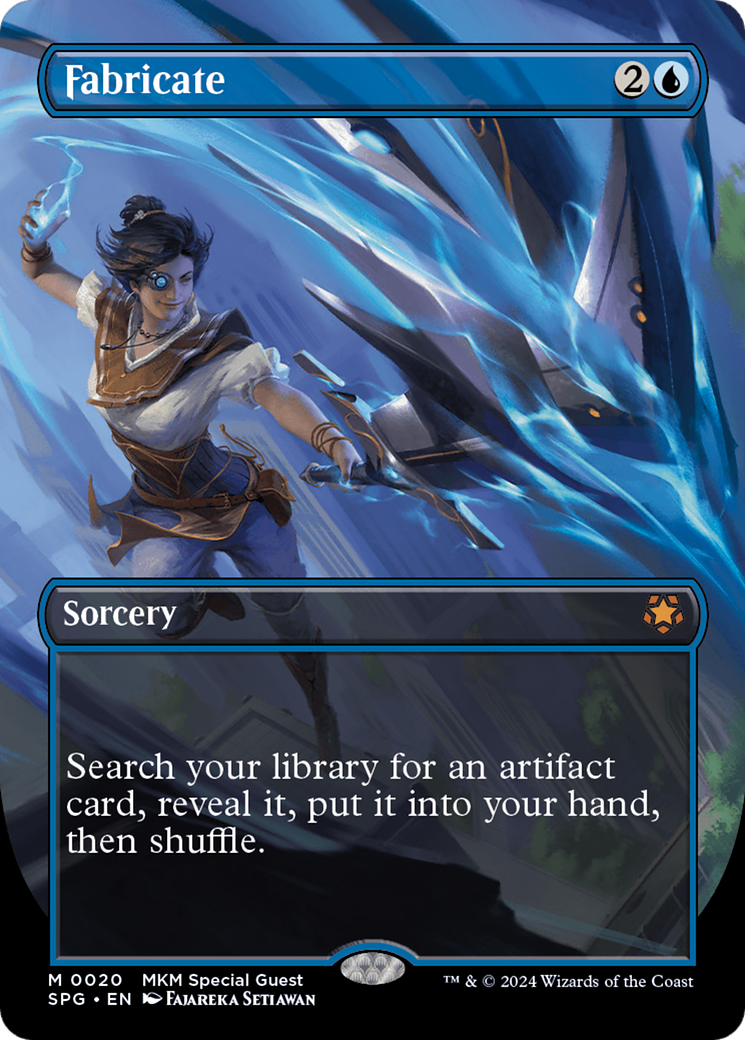 Fabricate (Borderless) (SPG-020) - Special Guests (Borderless) Foil