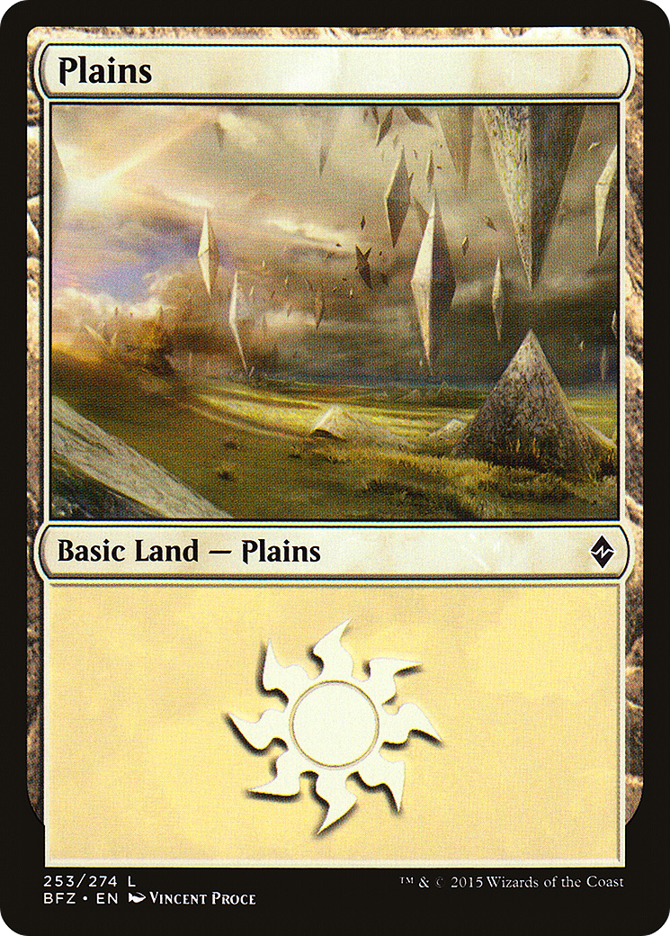 Plains (253) (BFZ-253A) - Battle for Zendikar