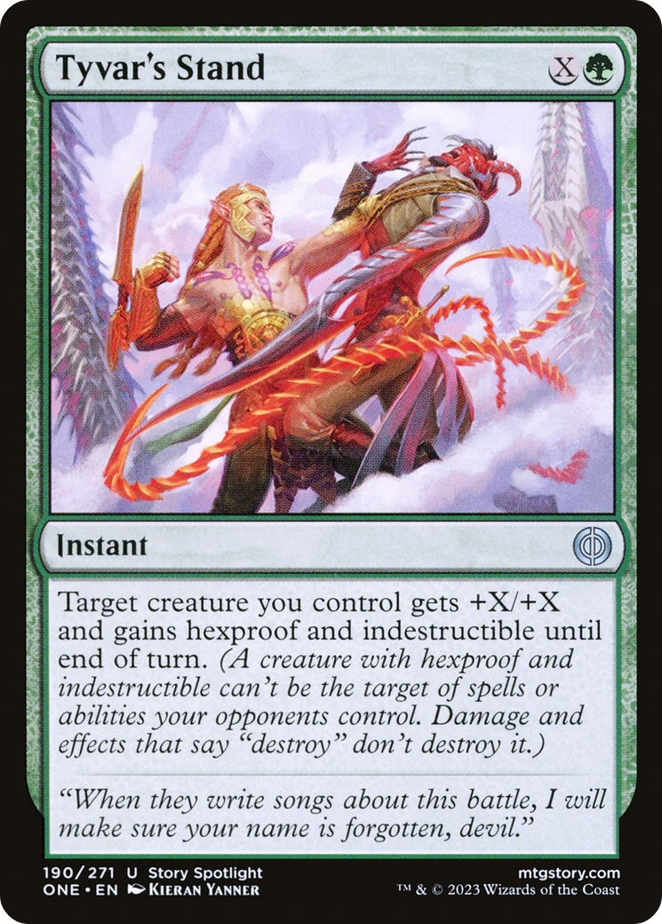 Tyvar's Stand (ONE-190) - Phyrexia: All Will Be One