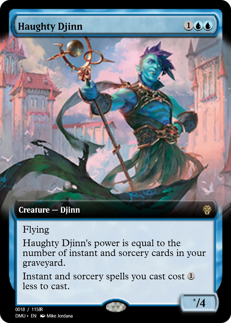 Haughty Djinn (PRM-103416) - Magic Online Promos