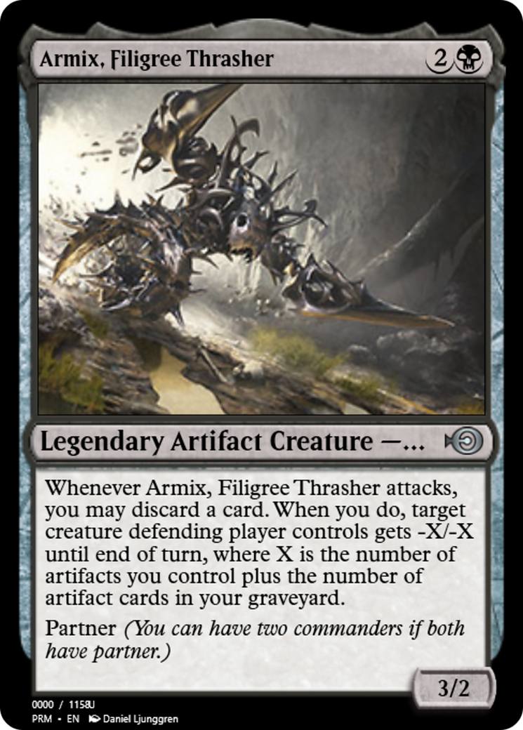Armix, Filigree Thrasher (PRM-86344) - Magic Online Promos