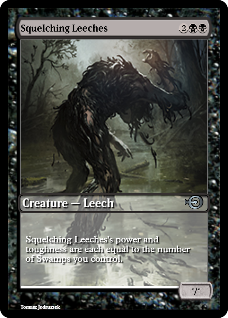 Squelching Leeches (PRM-52330) - Magic Online Promos Foil