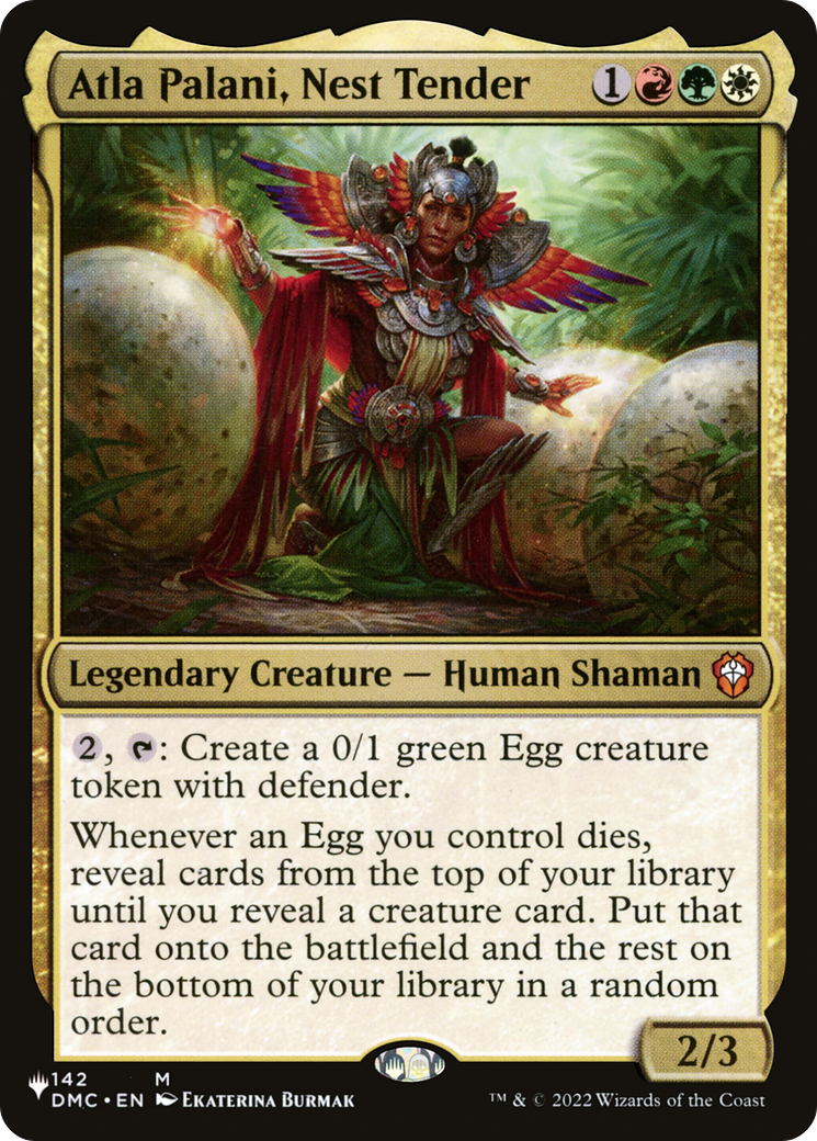 Atla Palani, Nest Tender (LIST-DMC-142) - The List