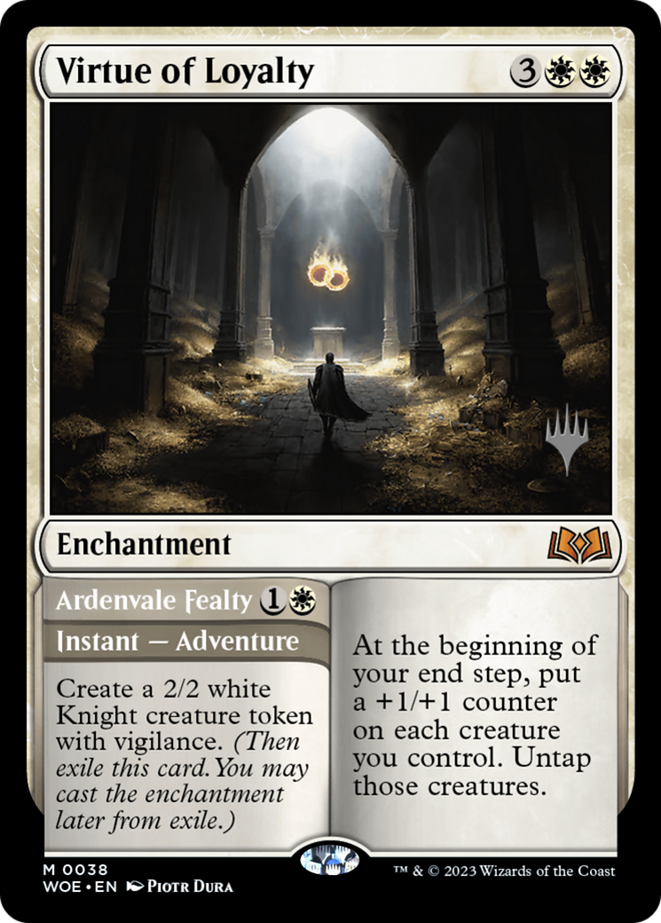 Virtue of Loyalty (PPWOE-38P) - Wilds of Eldraine Promos