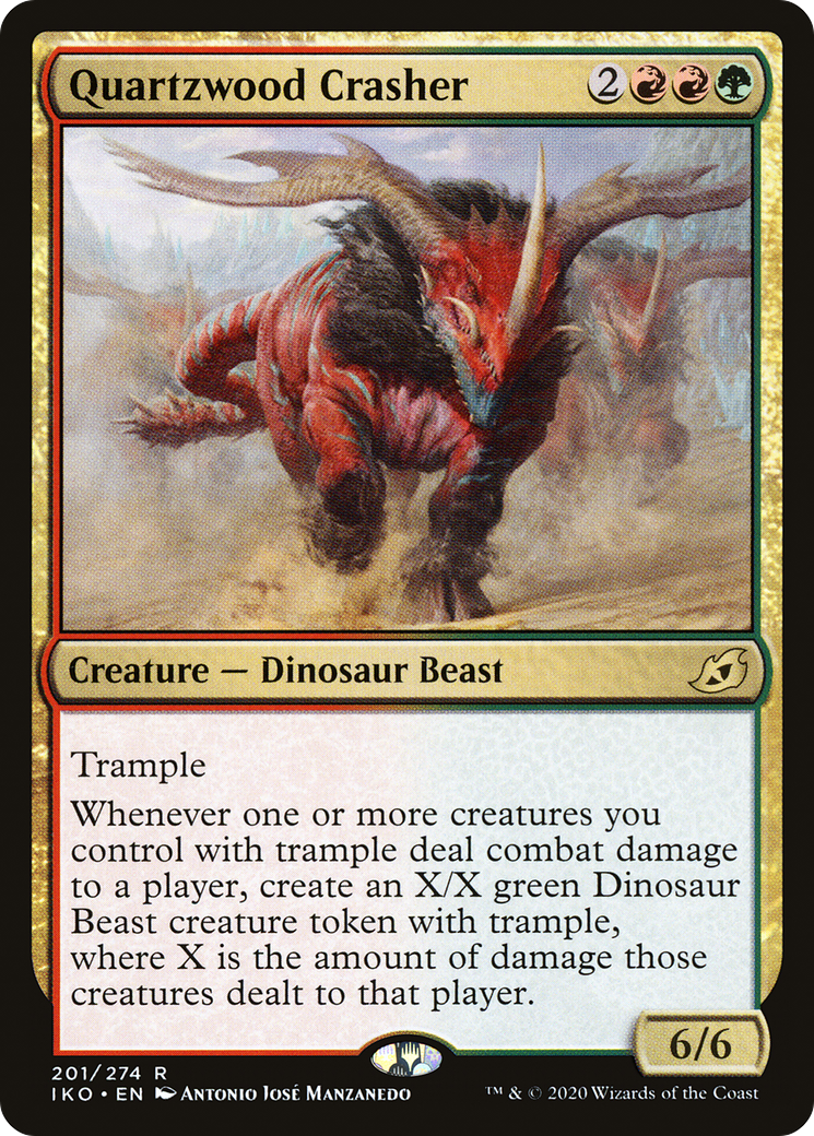 Quartzwood Crasher (IKO-201) - Ikoria: Lair of Behemoths