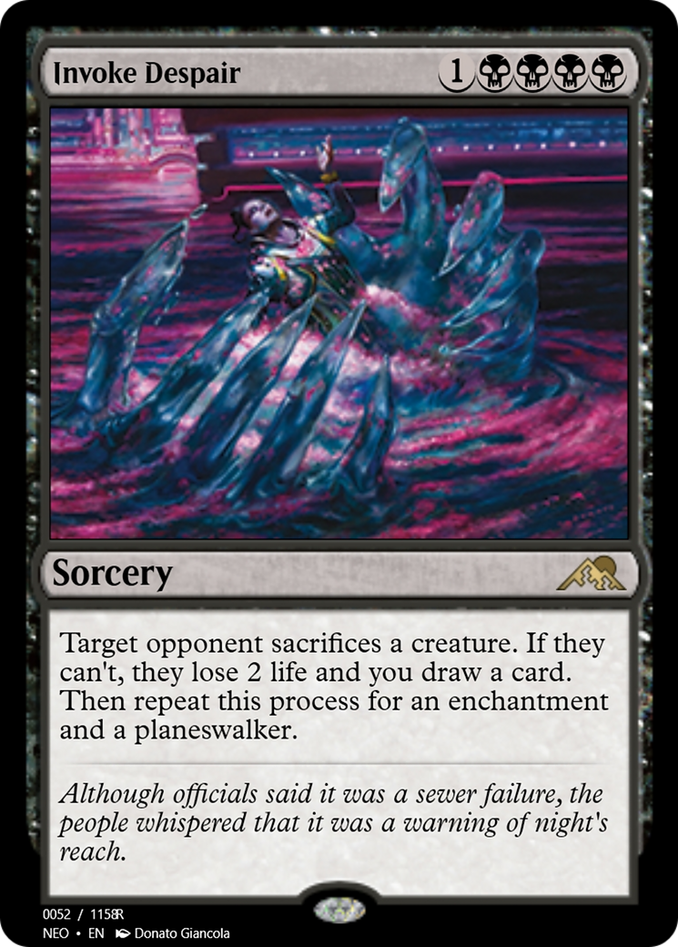 Invoke Despair (PRM-97967) - Magic Online Promos Foil