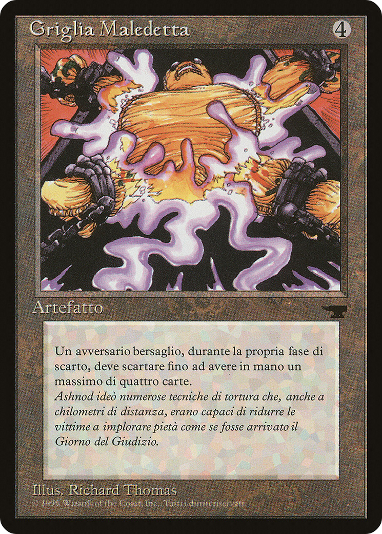 Cursed Rack (Italian) - "Griglia Maledetta" (REN-114) - Rinascimento