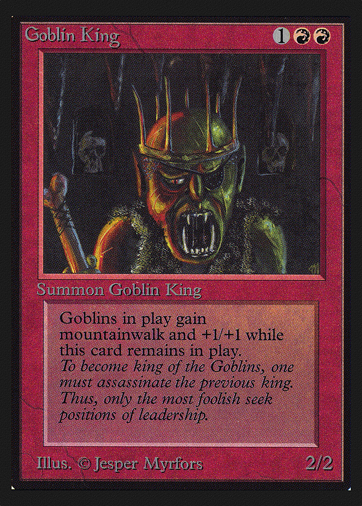 Goblin King (IE) (IED-155) - Intl. Collectors' Edition