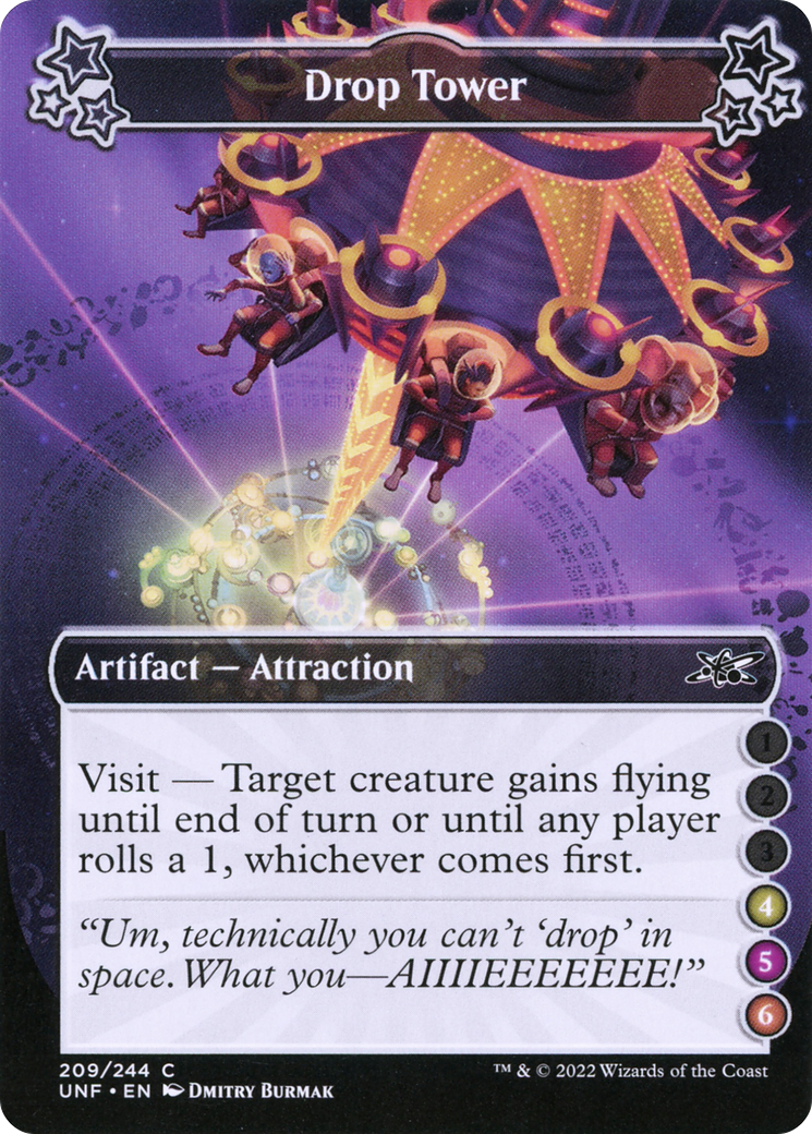 Drop Tower (4-5-6) (UNF-209F) - Unfinity Foil