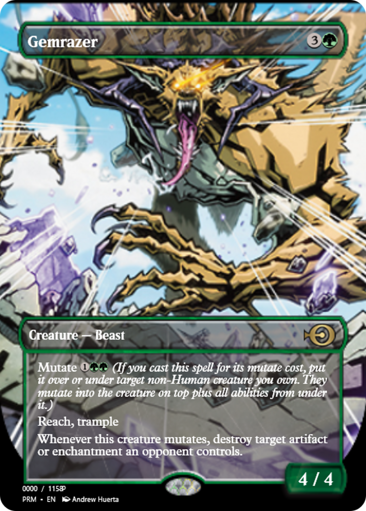 Gemrazer (PRM-81001) - Magic Online Promos Foil